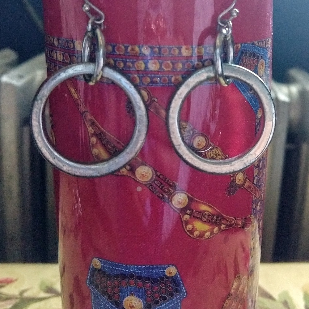 Circle earrings - Picture 2 of 4